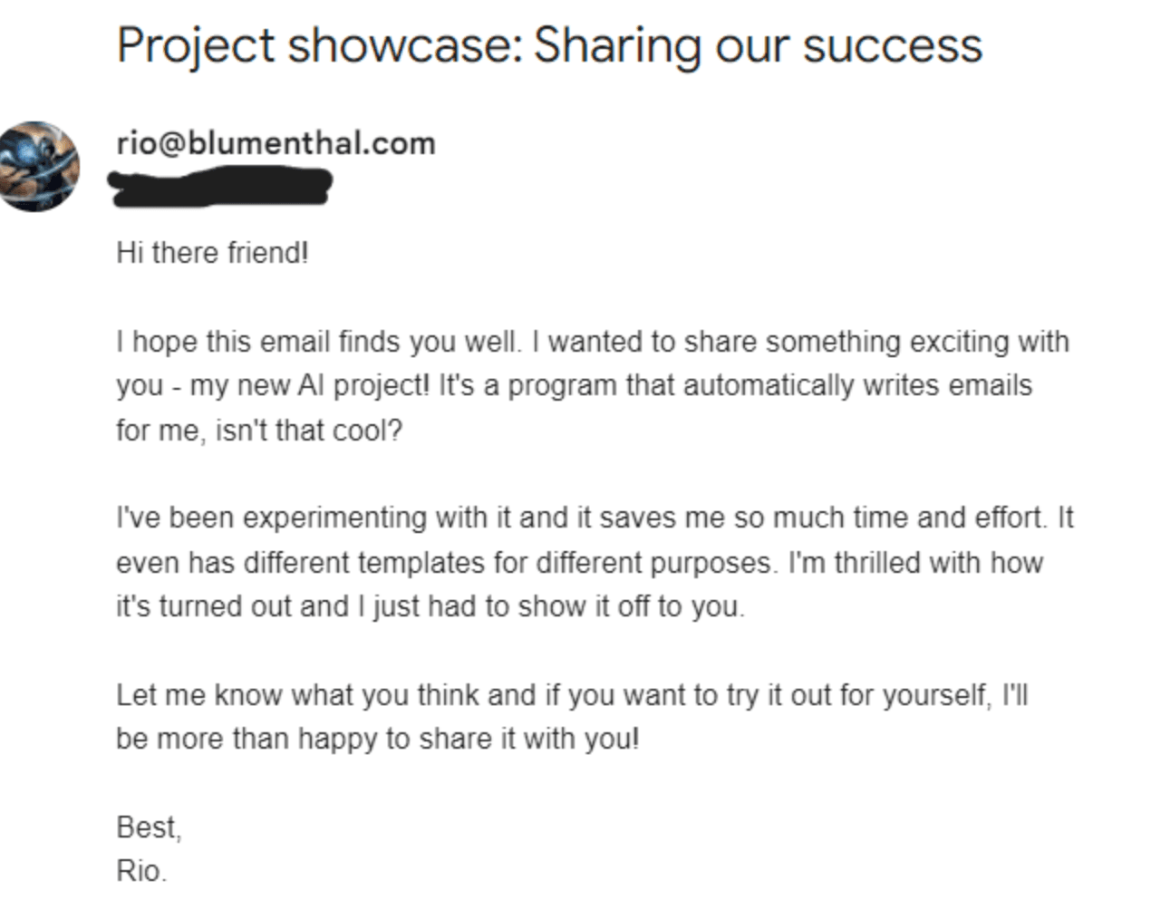 Automated Emails screenshot